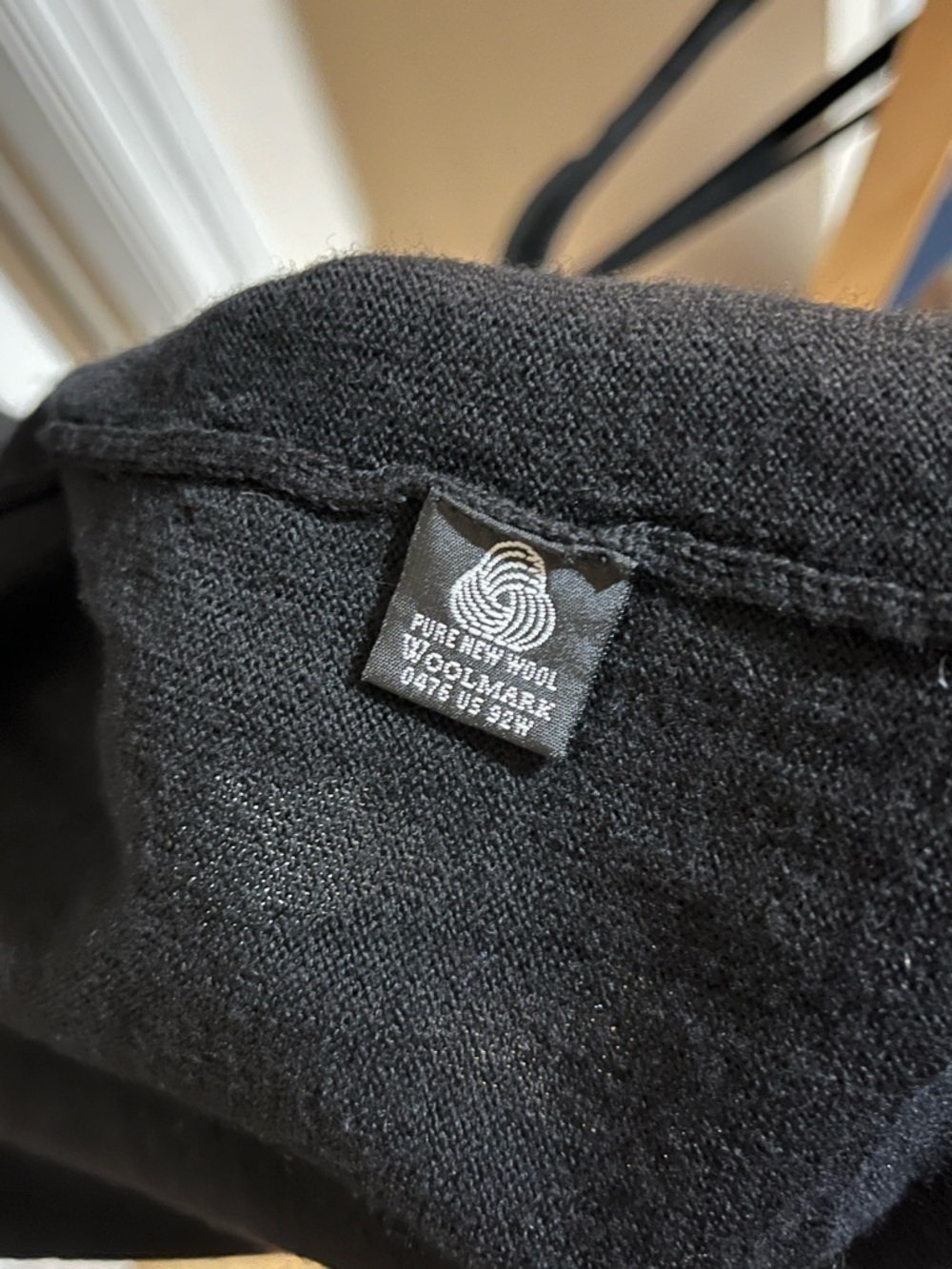 Bloomingdale's Black Wool Duster - Picture 4 of 4